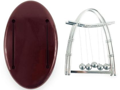 Imagem de Objeto Decorativo Pêndulo Newton Modelo Grande Modelo Oval