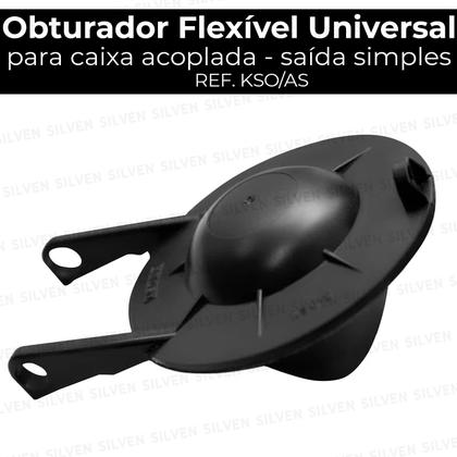 Imagem de Obturador Vedação Flexível Para Saída De Água Simples Astra