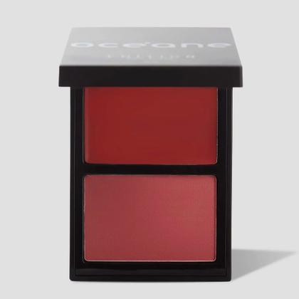 Imagem de Océane Duo Blush Edition Chilly Paint - Blush Cremoso e em Pó Terracota 10,2g
