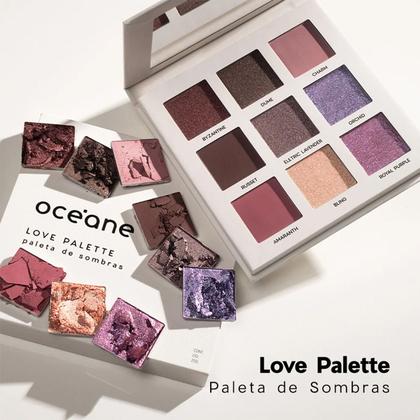 Imagem de Océane Limited Love Palette - Paleta de Sombras 20g