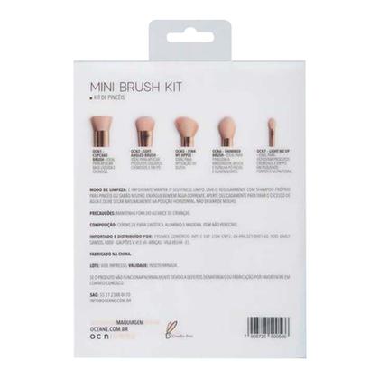 Imagem de Océane Mini Brush Kit com 5 Pincéis