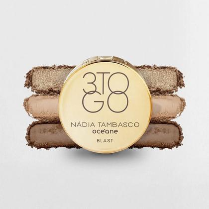 Imagem de Océane Nádia Tambasco 3 To Go Blast - Paleta de Sombras 7,8g