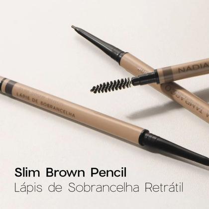 Imagem de Océane Nádia Tambasco Slim Brow Pencil Medium - Lápis de Sobrancelha 0,07g