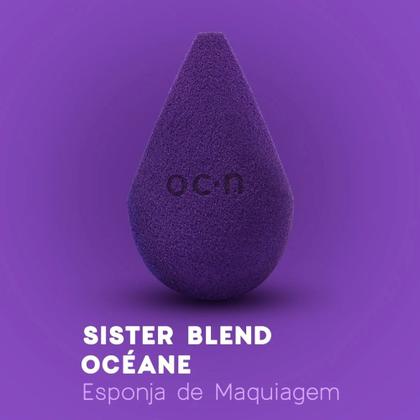 Imagem de Oceane Purple Esponja de Maquiagem Sister Blend Azul