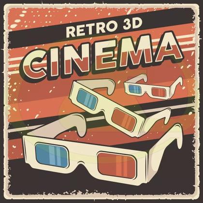 Imagem de Óculos 3d ótima qualidade original positivo para ver filmes tv cinema computador gibi ultra resistente red cyan novo