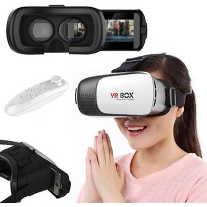 Imagem de Oculos 3d Vr Box 2.0 + Controle Bluetooth