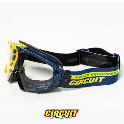 Imagem de Óculos Amarelo/Azul Off Road Motocross Veloterra Enduro Amarelo/Azul Quantum - Circuit