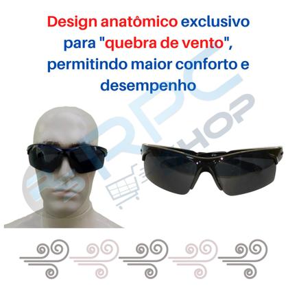 Imagem de Oculos Bicicleta Proteção Solar Corrida Ciclista Paintball Uv400 Bike Corrida MTB Feminino Masculino