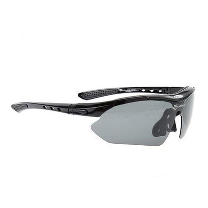 Imagem de Óculos Bike Ciclismo Rockbros Preto Polarizado 5 Lentes Uv