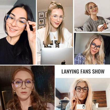 Imagem de Óculos bloqueadores de luz azul PANNER, pacote com 2 unidades, quadrados grandes