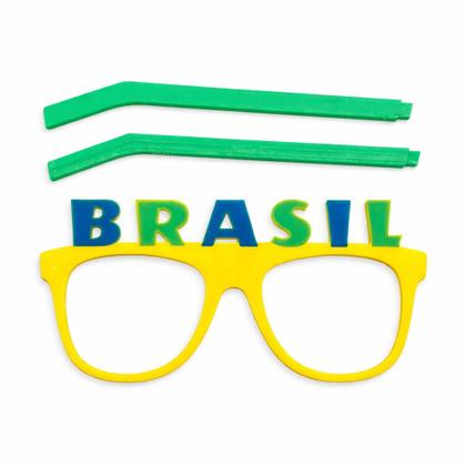 Imagem de Óculos Brasil Copa do Mundo Festa Torcida Divertido