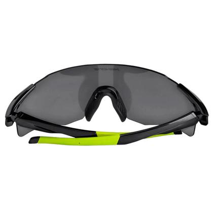 Imagem de Óculos Ciclista Flux C/2 Lentes Fume/Transp.