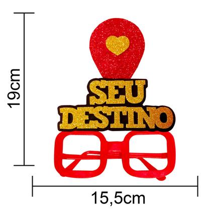 Imagem de Óculos de Carnaval Sem Lentes - Seu Destino