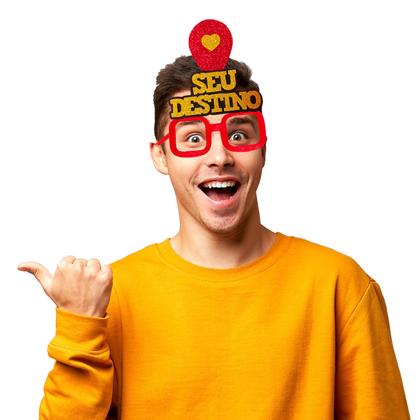 Imagem de Óculos de Carnaval Sem Lentes - Seu Destino
