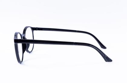 Imagem de Óculos de Grau Clássico Preto  Escolha Seu Grau e Monte Seu Kit! 