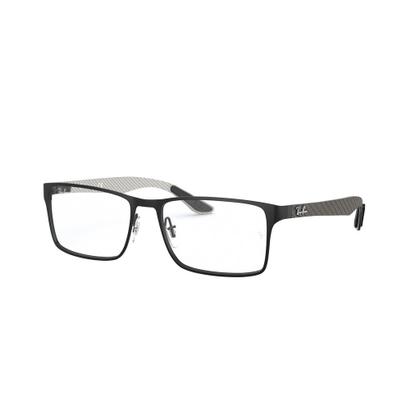 Imagem de Óculos de Grau Masculino Ray Ban RB8415 2503 Metal Preta