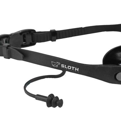 Imagem de Óculos de Natação Sloth Aquatech Antiembaçante Uv Mirror Com Protetor de Ouvido