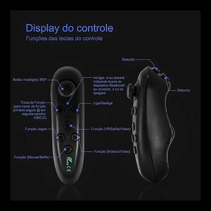 Imagem de Óculos de Realidade virtual VR Shinecon 3D 10.0 com Controle Fones de Ouvido imersão completa para Jogos e Filmes