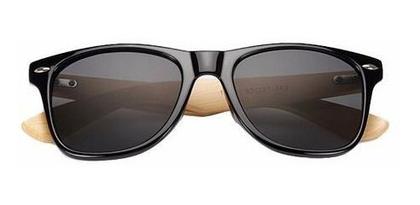 Imagem de Óculos de Sol Armação de Madeira Bambu com Proteção UV400 Várias Cores