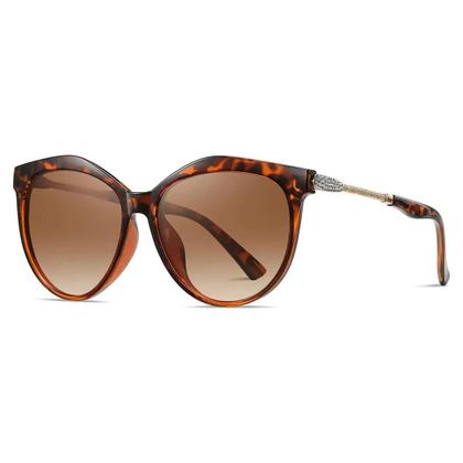 Imagem de Óculos de Sol BARCUR - Formato Gatinho Redondo com Lentes Polarizadas