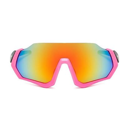 Imagem de Óculos De Sol Bike Ciclismo Feminino Proteção Uv Kit 2 Peças