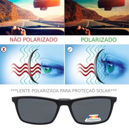 Imagem de Óculos De Sol Com Armação De Grau Clip On 6 Em 1 Envio 24hrs