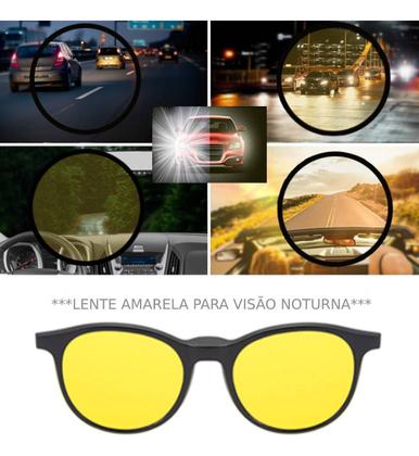 Imagem de Óculos De Sol Com Armação De Grau Clip On 6 Em 1 Envio 24hrs