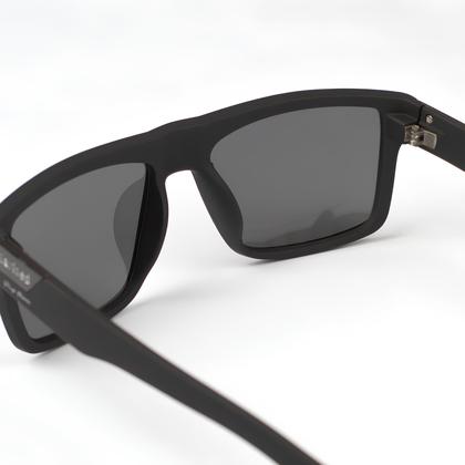 Imagem de Óculos de Sol Escuro Masculino Original Quadrado Polarizado