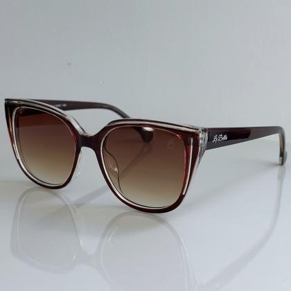 Imagem de Óculos de Sol Feminino Emma Marrom Lê Belle