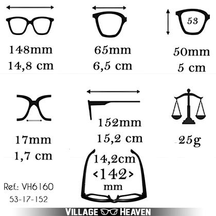 Imagem de Óculos de Sol Feminino Formato Quadrado Cor Preto Lente Com Proteção UV400 Filtro Polarizado Visão Confortável Casual Tendência Village Heaven 6160