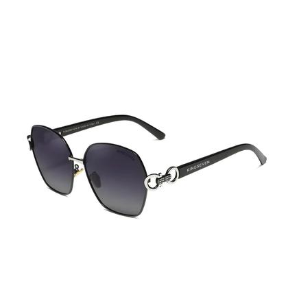 Imagem de Óculos de Sol Feminino Kingseven - Modelo Borboleta Retrô com Lentes em Gradiente UV400