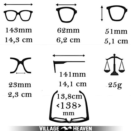 Imagem de Óculos de Sol Feminino Lente Marrom Polarizado Com Proteção UV400 Formato Quadrado Retrô Armação Transparente Moderno Elegante Village Heaven 2838