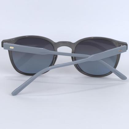 Imagem de Óculos de Sol Feminino Polarizado Original Redondo Transparente