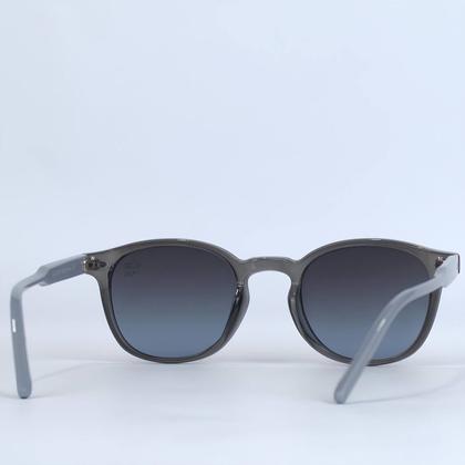 Imagem de Óculos de Sol Feminino Polarizado Original Redondo Transparente