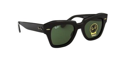 Imagem de Óculos De Sol Feminino Ray Ban Rb2186 901/31State Street 49
