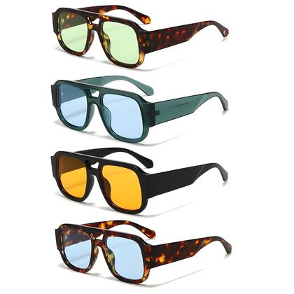 Imagem de Óculos De Sol Femininos Retrô Em Cores Vibrantes Para Caminhada E Acampamento, Armação Grande Com