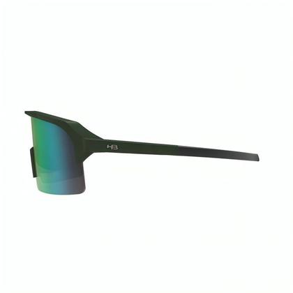 Imagem de Óculos de Sol HB Edge esportivo Matte Metallic Green Chromen - Solar - TAM 160 mm