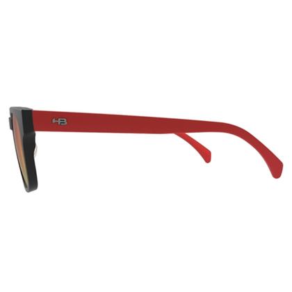 Imagem de Óculos De Sol Hb Lead - Preto Fosco E Vermelho