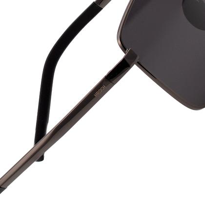 Imagem de Óculos de Sol HROCH Modelo Milano, Polarizado UV400, Armação Metal, Lentes Policarbonato, Design Italiano