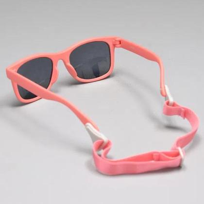 Imagem de Óculos de Sol Infantil Com Alça E Armação Flexível - Buba