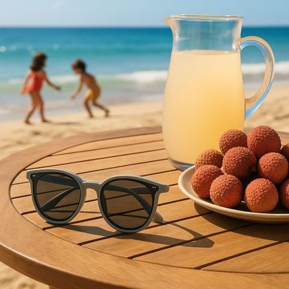 Imagem de Óculos de sol infantil flexível c/ proteção uv-unicolor z