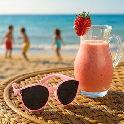 Imagem de Óculos de sol infantil flexível c/ proteção uv-unicolor z