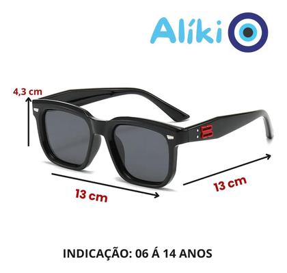Imagem de Óculos de sol infantil flexível c/ proteção uv-unicolor z