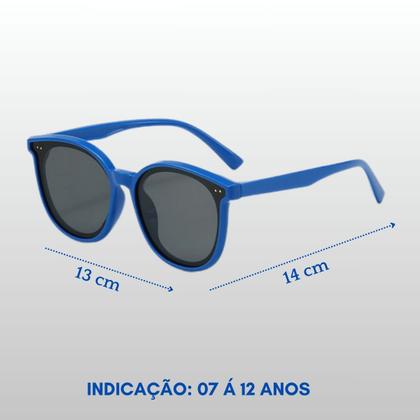 Imagem de Óculos de sol infantil flexível c/ proteção uv-unicolor z