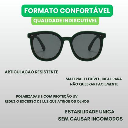 Imagem de Óculos de sol infantil flexível c/ proteção uv-unicolor z