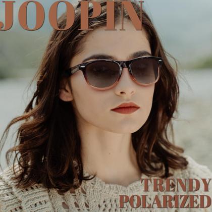 Imagem de Óculos de sol Joopin Square Folding Polarized UV400 Brown