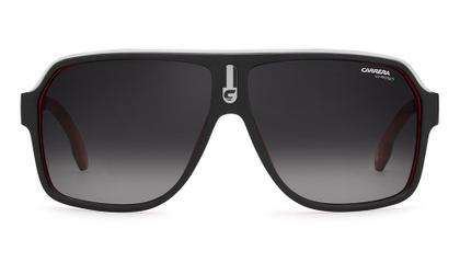 Imagem de Óculos de sol masculino Carrera 1001/S BLX 629O-Preto/Vermelho