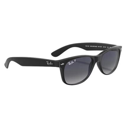 Imagem de Óculos De Sol Masculino Polarizado Ray Ban New Wayfarer RB2132 601S78 55