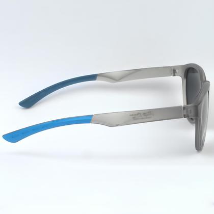 Imagem de Óculos de Sol Masculino Polarizado Redondo Lentes Pretas Original