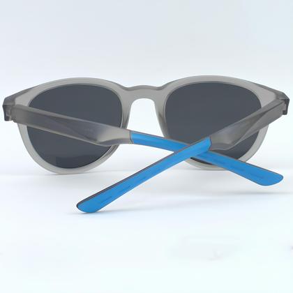 Imagem de Óculos de Sol Masculino Polarizado Redondo Lentes Pretas Original